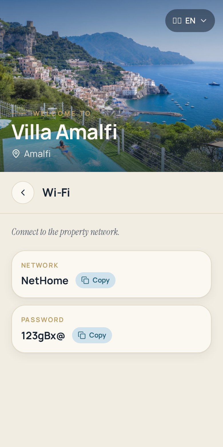 Zoguest guidebook — Wi-Fi